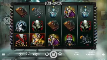 Blood Suckers slot - multiplicadores